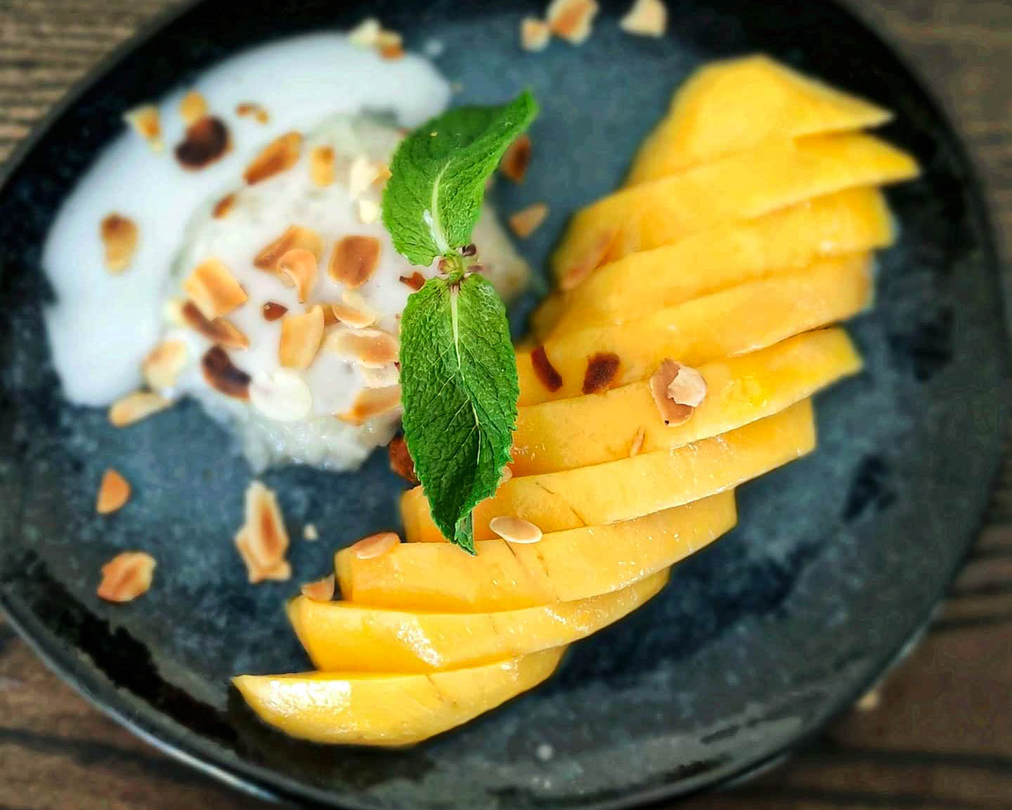 ข้าวเหนียวมะม่วง Mangue mûre