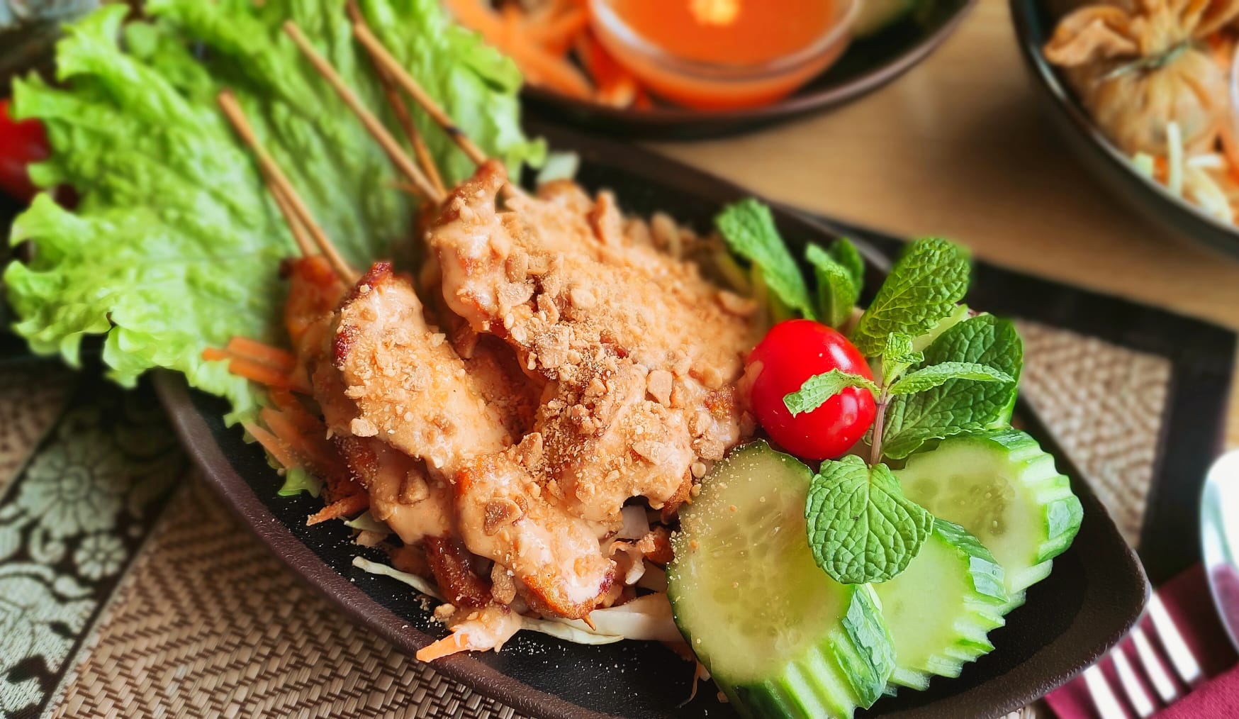 ไก่สะเต๊ะ Gai Satay